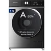 Image de Lave-linge frontal GLLPS91400DG - 9 Kg - 1400 tr/mn - 16 programmes - Eco - Intensif - Rapide - Très Faible conso - Panneau commande LED couleur