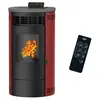 Image de Poêle à granulés Air Flavia 9,5 kW Bordeaux