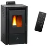 Image de Poêle à granulés air Anita 9,4 kW Noir
