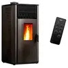 Image de Poêle à granulés étanche Anita 12 kW Noir
