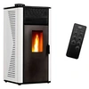 Image de Poêle à granulés étanche Anita 12 kW Blanc