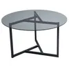 Image de Table basse plateau en verre trempé MIA