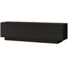 Image de Meuble TV design noir 140cm MELI