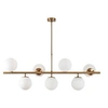 Image de Suspension dorée 7 lampes VICTOIRE