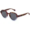 Image de Hello Hossy - Megy Craky Blue - Lunettes de soleil enfant Marron / Bleu - 2 - 3 ans