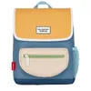 Image de Hello Hossy - Mini Sam Backpack - Sac à dos urbain enfant Bleu Marine / Creme / Jaune Orange - 2 - 5 ans