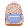 Image de Hello Hossy - Flore - Sac à dos urbain enfant Orange / Bleu - + 6 ans