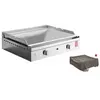 Image de Plancha CHEF 55 Lisse + Housse