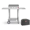 Image de Plancha CHEF 55 Lisse + Chariot Ouvert + Housse PLANET