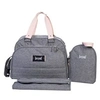 Image de Sac a langer URBAN Sweet Pink - gris/rose