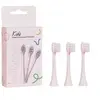 Image de Pack de 3 tetes de Brosse Enfants - Blanc