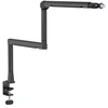 Image de Bras Articulé pour Microphone Professionnel Premium Arm Ajustable sur 3 niveaux et 3 axes de rotations à 360°