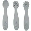 Image de Cuillère d'apprentissage bébé Babireva (x3) Gris TU Art-0235