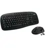Image de - Ensemble clavier et souris - 4 buttons, multimedia, optical - sans fil - 2.4 GHz - noir