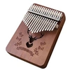Image de Pouce Piano,Kalimba 17 touches En Acajou Bois Massif Type Cerf de forêt