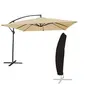Image de Parasol déporté MOLOKAI carré 2,7x2,7m beige + housse