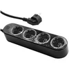 Image de Bloc Multiprise Intelligent 4 Prises 1,5 m Noir