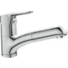 Image de Ideal Standard BC143AA Ceraflex Mitigeur cuisine monocommande à poser sur évier, douchette orientable et amovible Chromé en occasion ou reconditionné