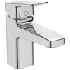 Image de Ideal Standard Ceraplan Mitigeur Lavabo pour Salle de bain Chrome Blue Start Avec Bonde Vidage Hauteur 15 cm Hauteur sous bec 7,5 cm BD215AA en occasion ou reconditionné