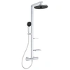 Image de Colonne de douche thermostatique ALU CERATHERM largeur 356 mm hauteur 1113 mm