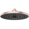 Image de Ideal Standard Idealrain Alu+ Douche de tête, avec deux types de jet sélectionnables par rotation, douchette à effet pluie économe en eau avec buses EasyClean   Rosé (260x91x260 mm) en occasion ou reconditionné