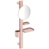 Image de Ideal Standard Alu+ Miroir de courtoisie, Combinaison d'accessoires S, avec Miroir cosmétique Ø 205 mm (grossissement 3 Fois), en Aluminium recyclé à 100%   Rosé (310.5x160x717 mm) en occasion ou reconditionné