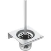 Image de Ideal Standard Alu+ Brosse WC, Fabriqué à partir de 100% d'aluminium recyclé, récipient Amovible pour faciliter Le Nettoyage, Fixation dissimulée   Argent (160x170x347 mm) en occasion ou reconditionné