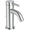 Image de Ideal Standard Mitigeur de lavabo Ceraline Nuovo BD845AA avec écoulement et bec - Économe en eau - Chromé en occasion ou reconditionné