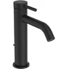 Image de Ideal Standard Mitigeur de lavabo Ceraline Nuovo BD847XG avec vidage et bec mélangeur à économie d'eau - Noir soyeux en occasion ou reconditionné