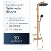 Image de Ideal Standard Ceraflow Alu+ système de douche avec robinetterie   Bronze en occasion ou reconditionné