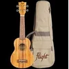 Image de Flight DUS322 - ukulele soprano - Zebrawood (+ housse)
