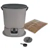 Image de Composteur Bokashi « Essential » 15,3 L+ 1 Kg activateur +support-Gris