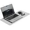 Image de DELTAHUB - Sous-main de bureau minimaliste en feutre, anti-rayure, antidérapant, facile à nettoyer, glisse facile, durable, design élégant, confortable, résistant, sous-main, PC, Mac, ordinateur en occasion ou reconditionné