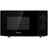 Image de Hisense H20MOBP1, Micro-ondes, Capacité de 20 L, Puissance de 700 W, Minuterie de 30 Min, Mode Décongélation, Poignée, Standard, Couleur Noir. en occasion ou reconditionné