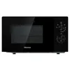 Image de Hisense H20MOBP1G Micro-ondes avec gril, capacité 20 L, 700 W de puissance, 900 W avec grill, 5 niveaux, minuterie 30 min, mode décongélation, tireur, finition noire en occasion ou reconditionné