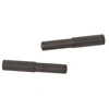 Image de tige de rivet de la chaîne 1/8 pouces 2 pièces noires
