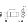 Image de Démarreur Mahle Ms23