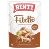 Image de Rinti Filetto Nourriture Humide Pour Chiens Au Filet De Poulet Et à L'agneau 100g