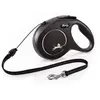 Image de Laisse New Classic M Cord 8 m black CL20C8-251-S-20
