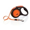 Image de Laisse New Neon S Tape 5 m black/ neon orange CL11T5-251-S-NEOOR