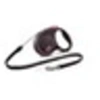 Image de Laisse Black Design S Cord 5m black/ pink FU12C5-251-S-CP