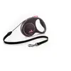 Image de Laisse Black Design M Cord 5m black/ pink FU22C5-251-S-CP