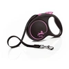 Image de Laisse Black Design M Tape 5m black/ pink FU22T5-251-S-CP