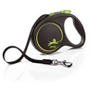 Image de Laisse Black Design L Tape 5m black/ green FU32T5-251-S-CG