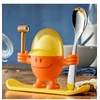 Image de Coquetier Mc Egg avec cuillère orange - Wmf - Orange - Plastique