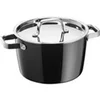 Image de Faitout haut 22 cm noir - fusiontec aromatic