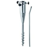 Image de Pied A Planter En Acier D'Ancre De Terre Argent