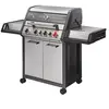 Image de - Barbecue Monroe Pro 4 SIK Turbo - 4 brûleurs dont 1 Turbo Zone - 1 brûleur arrière infrarouge - 1 brûleur latéral