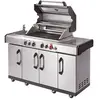 Image de - Barbecue Kansas II Pro 4 SIK Profi Turbo - 4 brûleurs dont 1 Turbo Zone - 1 brûleur arrière infrarouge