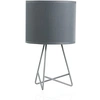 Image de Pauleen 480.00 48000 Shiny Star Max. 20W luminaire à Poser E14 Lampe de Chevet Grise 230V métal/Tissu sans Ampoule, Gris